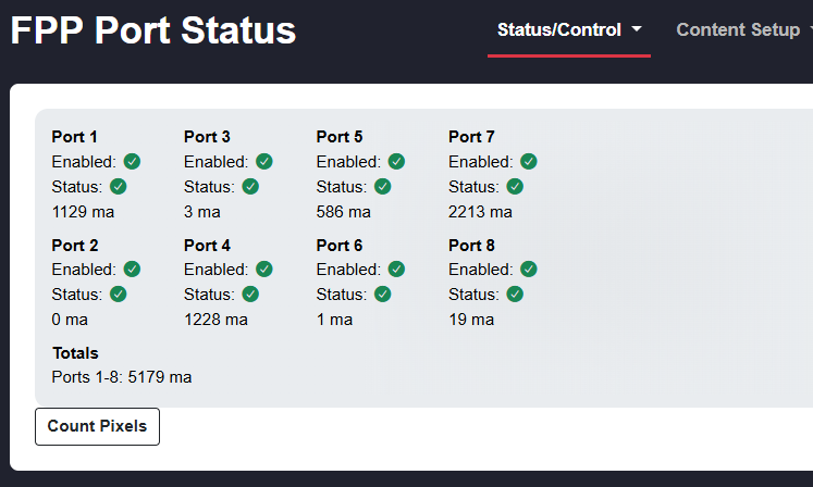 Port Status