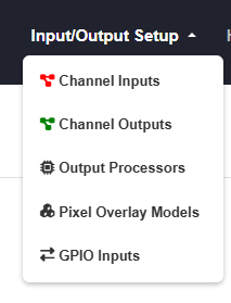 Inputs/Outputs Navigation